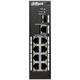 Dahua PoE switch PFS3110-8P-96 - 8x10/100Mbps + 1xGigabit TP/SFP , 802.3at, 90W, průmyslový, DIN