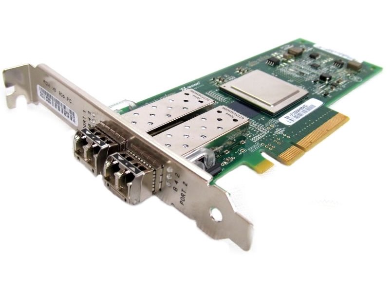 DELL QLogic 2562/ 8Gb FC Fibre Channel/ 2-portová optická síťová karta/ plná výška/ full profile