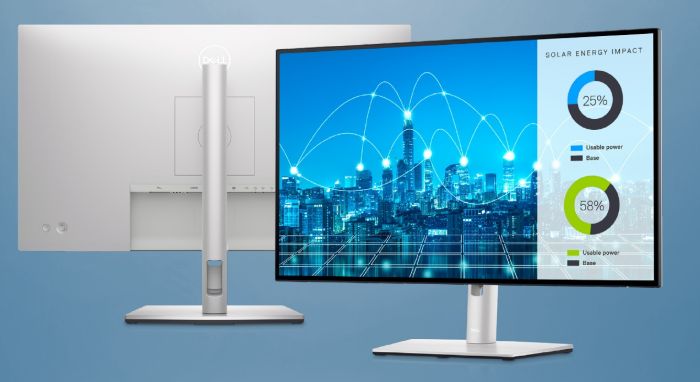 Dell UltraSharp U2722D 27" W IPS LED/WQHD(2560x1440)/1000:1/8ms/HDMI (MHL)/DP/USB 3.2/USB-C/tenký rá