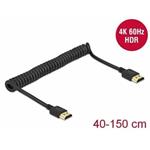 Delock Kroucený kabel HDMI 4K 60 Hz
