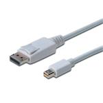 Digitus DisplayPort connection cable, mini DP / M - DP / M 3.0 m