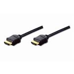 Digitus HDMI High Speed + Ethernet připojovací kabel, 2xstíněný, 3m