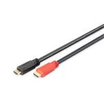 DIGITUS HDMI vysokorychlostní připojovací kabel s Ethernetem a zesilovačem signálu 10,0 m, Ultra HD