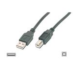 Digitus USB cable A / B male / male, 2x shielded, 1,8m