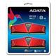 DIMM DDR4 16GB 2800MHz CL17 512x8 (KIT 2x8GB) ADATA XPG Z1, Red