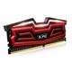 DIMM DDR4 16GB 3000MHz CL16 (KIT 2x8GB) ADATA XPG Dazzle, Red/Black