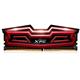DIMM DDR4 16GB 3000MHz CL16 (KIT 2x8GB) ADATA XPG Dazzle, Red/Black