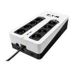 Eaton 3S 850 FR, UPS 850VA / 510W, 8 zásuvek (4 zálohované), USB, 2x USB charge