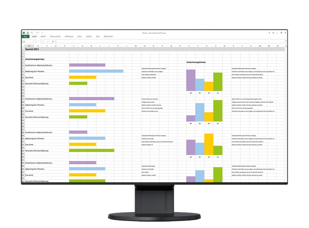 EIZO 24" EV2451-BK, 1920 x 1080, IPS,16:9, 5ms, 250 cd/m2, 1000:1, DP/HDMI/DVI/Dsub, ultraslim 1 mm