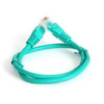 EuroLan Comfort patch cable UTP, Cat5e, AWG24, ROHS, 0,5m, green