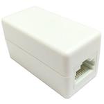 EuroLan coupler UTP, Cat.5e, RJ45-RJ45, white