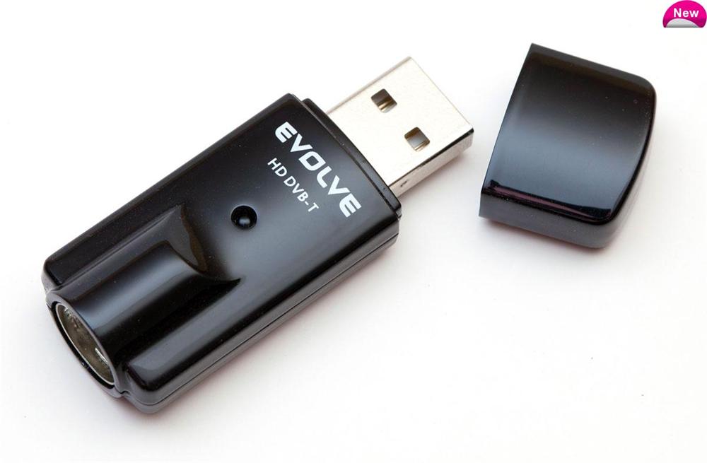 EVOLVEO HD DVB-T USB tuner Mars s dálk. ovl. a anténou (HD MPEG-4,MPEG-2/H.264/TimeShift/EPG/TXT/USB2.0)