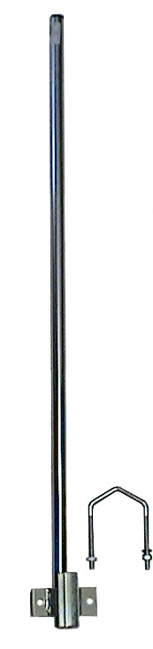 Extension for pole "I", height 120cm, d=28mm + 1x U-Bolt 100mm