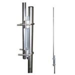 Extension for pole "I", height 200cm, d=42mm + 2x U-Bolt 100mm