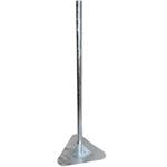 Extension pole for lattice mast, height 1,5m, d=48mm