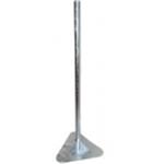 Extension pole for lattice mast PROFI, height 1,5m, d=60mm