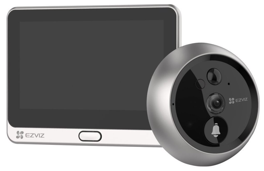 Ezviz DP2 Smart Door Viewer - CS-DP2-A0-6E2WPFBS | Discomp