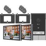 Ezviz HP7 2-Family IP video intercom kit for 2 homes