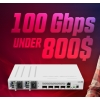 Gateway to the world of 100Gbps network from MikroTik