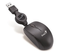 GENIUS mouse Micro Traveler OTG / Wire / 1200 dpi / USB / Micro USB / black / Android 4.0