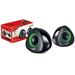 GENIUS repro SP-U150X, portable speaker, USB power supply, black and green