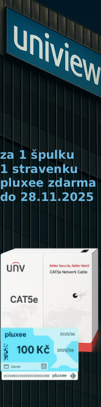 Pluxee za Uniview UTP kabely