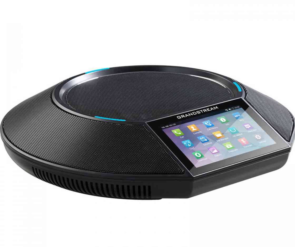 Grandstream GAC2500, 4.3" IPS LCD color touchscreen display, Android, 6 SIP accounts, 7-way conference, Wi-Fi, Bluetooth