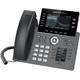 Grandstream GRP2616 SIP phone, 2x display, 6x SIP accounts, WiFi, BT and USB