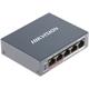 Hikvision DS-3E0105P-E/M(B) PoE Switch, 4x PoE, 35W