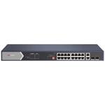 Hikvision DS-3E0520HP-E PoE Switch, 16x PoE, 225W