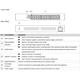 Hikvision DS-3E0524R-O Switch, 24x LAN