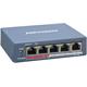 Hikvision DS-3E1105P-EI PoE Smart managed Switch, 4x PoE, 60W