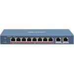 Hikvision DS-3E1310HP-EI PoE Smart managed switch, 8x PoE, 110W