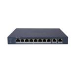 Hikvision DS-3E1510P-EI/M(B) PoE Smart managed Switch, 8x PoE, 80W