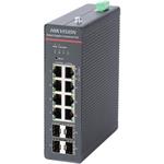 Hikvision DS-3T1512HP-SI-8P4FKIT(240W) - industrial PoE switch 8x GPOE, 240W