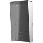 Hikvision DS-KABD8003-RS2/S - rain and sun cover for 2-module intercom, stainless