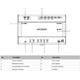 Hikvision DS-KAD704Y, audio-video and power distributor, up to 4 devices