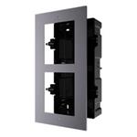Hikvision DS-KD-ACF2(Plastic) - 2x frame for IP intercome - concealed installation