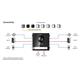 Hikvision DS-KD8003-IME1(B)/S - IP modul intercom, 1x button, 2MP, stainless steel