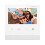 Hikvision DS-KH7100EY-E2/White - 2-wire 4,3" IP monitor with touch buttons, white