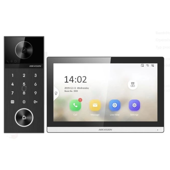Hikvision DS-KIS612-P - sada IP video interkomu