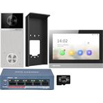 Hikvision DS-KIS613-S Complete Kit - Monitor+Door Station+Switch