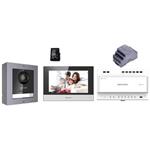 Hikvision DS-KIS702Y sada video interkomu s napaječem, 2-drát