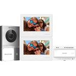 Hikvision DS-KIS705EY/2Monitors Complete Kit - 2x Monitor+Door Station+Power Supply, 2-wire