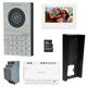 Hikvision DS-KIS706EY Complete Kit - Monitor+Door Station with a Keypad+Power Supply, 2-wire