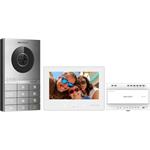 Hikvision DS-KIS706EY Complete Kit - Monitor+Door Station with a Keypad+Power Supply, 2-wire