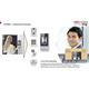 Hikvision DS-KV9503-WBE1 - IP door intercom with face recognition, 1 button, Mifare reader, WiFi