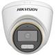 Hikvision HDTVI analog Turret hybrid camera DS-2CE72DF3T-LFS(2.8mm), 2MP, 2.8mm, ColorVu