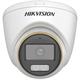 Hikvision HDTVI analog Turret hybrid camera DS-2CE72DF3T-LFS(2.8mm), 2MP, 2.8mm, ColorVu