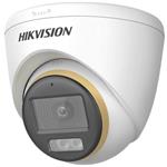 Hikvision HDTVI analog Turret hybrid camera DS-2CE72DF3T-LFS(2.8mm), 2MP, 2.8mm, ColorVu